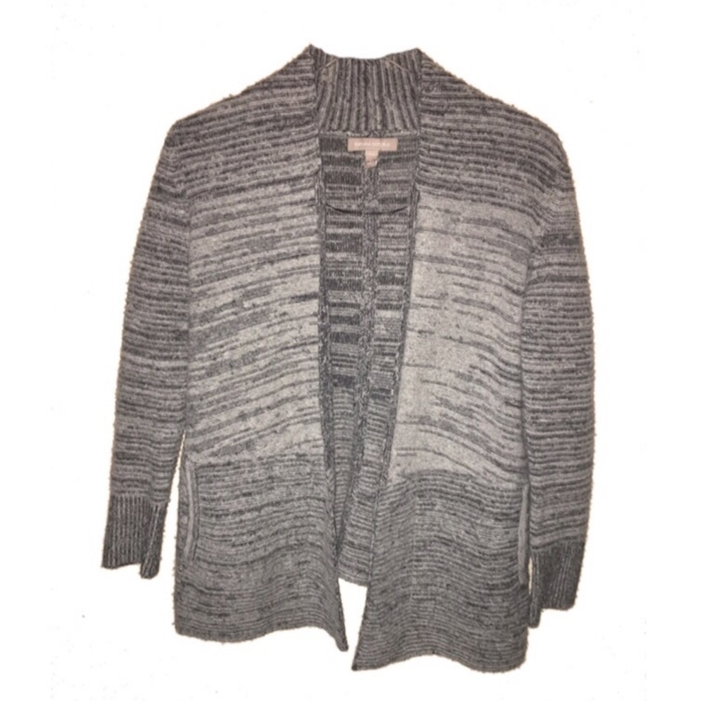 [Banana Republic] Marled Grey Cardigan Pockets XS